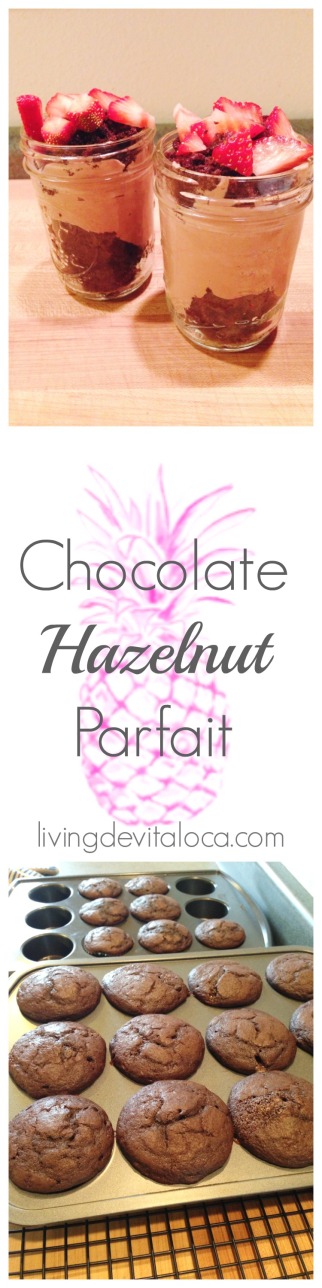 chocolate hazelnut parfait